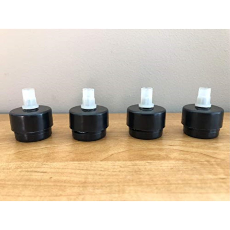 Shepherd Hardware أجهزة شيفرد 9485 مستوى العجلات ذاتية التسوية، 4-pack، أسود - Image 2